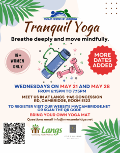 Tranquil Yoga - More dates added